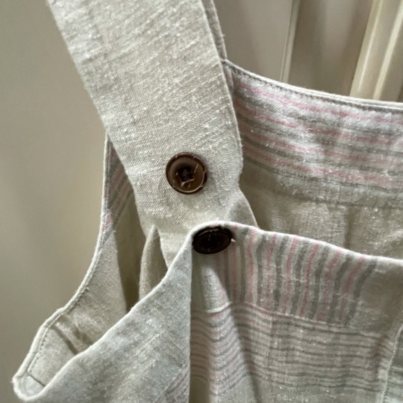 Patagonia Ankle Length Hemp Natural Fiber Neutral Boho Maxi Dress - Picture 4 of 7